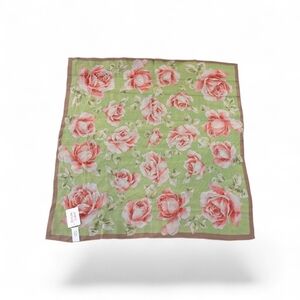 NWT Silk Private Label Scarf, 21"x21"